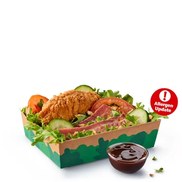 Crispy Chicken and Bacon Salad
