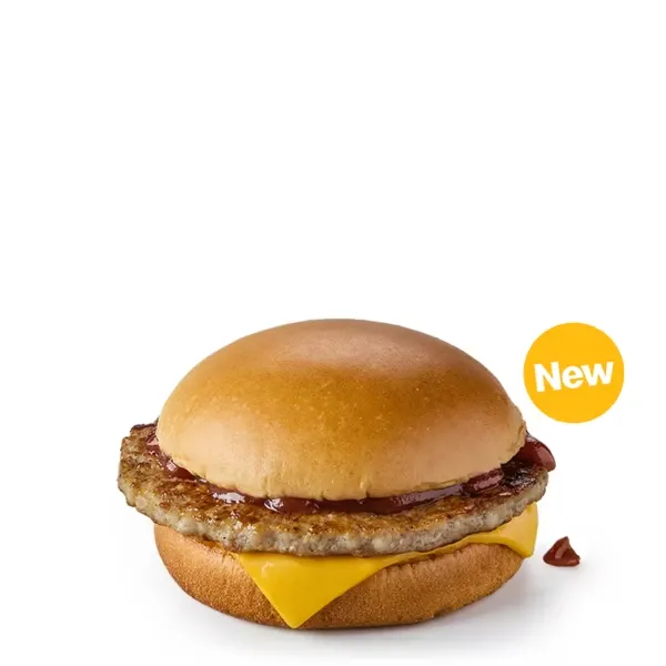 Sausage Sandwich with Brown Sauce